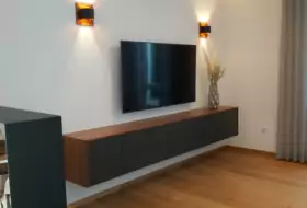 Schreinerei ILIN - Wohnzimmer Innenausbau