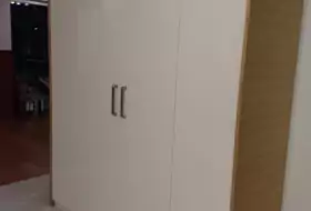 Schreinerei Ilin - Kleider und schuhschrank in Eiche und weiß (2)